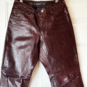 GAP Genuine Leather Bootcut Pant *Size 1